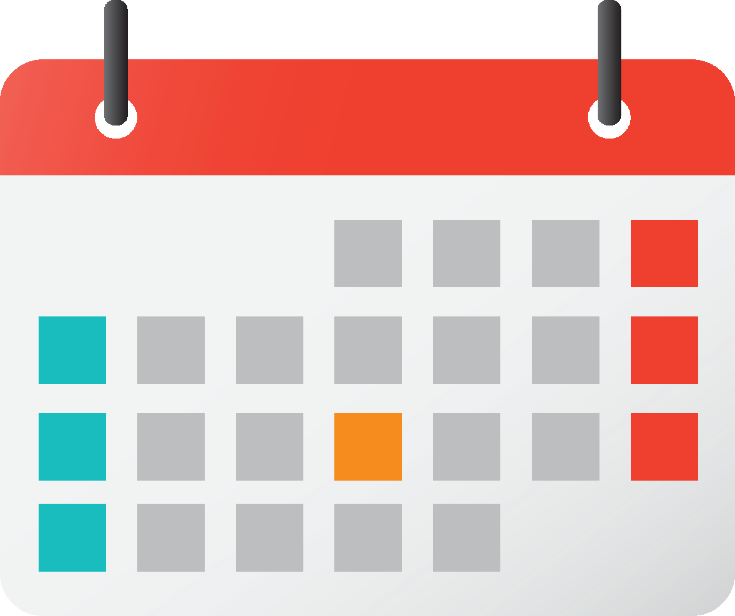 Generic Colorful Calendar Icon